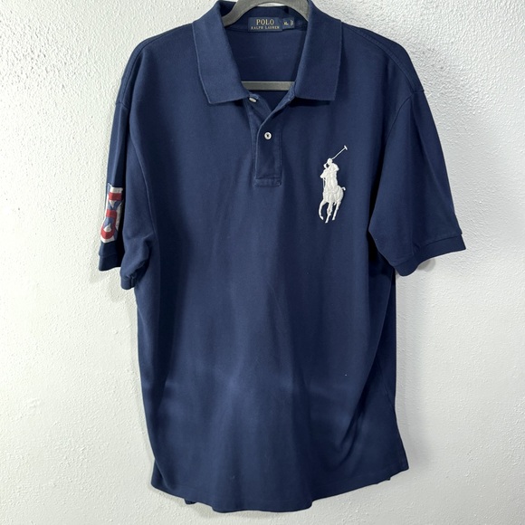 Polo Ralph Lauren Other - Polo Ralph Lauren navy large logo shirt xl